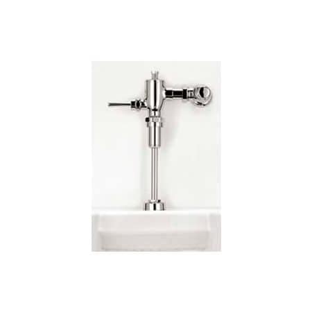 Toto HEU 0.5 GPF Exposed Urinal Nonhold MFV, Chrome TMU1LN-CP